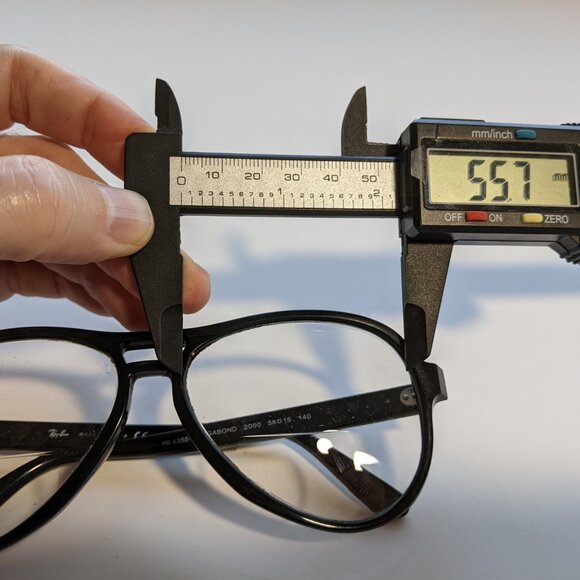 Ray-Ban Black Aviator Glasses - Picture 12 of 16